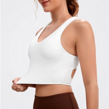 Comfortable JOYSPELS Cross Back Sports Bra for Women