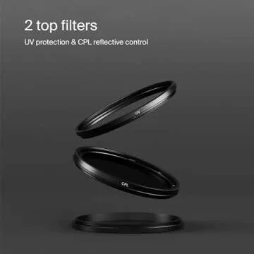 Urth 52mm 2-in-1 Lens Filter Kit - UV & CPL, Ultra-Slim Optical Glass Filters