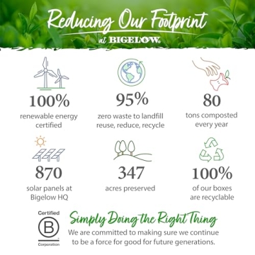 Bigelow Whispering Wildflowers Herbal Tea Plus L-Theanine, Supports Stress Relief & Relaxation, Caffeine-Free, Kosher, Gluten Free & Non-GMO, 18 Tea Bags, 0.9 Ounce (Pack of 6)