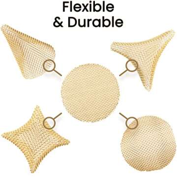 Gold Lion Gear Grimm SUPA 50 Brass Pipe Screens | 3/4" Filters | Pipe Bowl Screens and Accessories