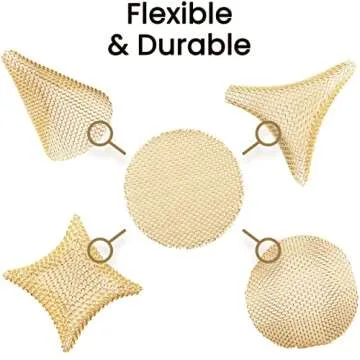 Gold Lion Gear Grimm SUPA 50 Brass Pipe Screens | 3/4" Filters | Pipe Bowl Screens and Accessories