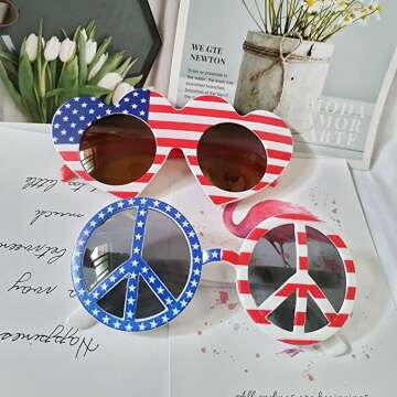 American Patriotic Sunglasses Accessories for Summer