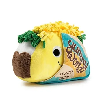 Kidrobot Flaco Taco Plush - Adorable Food-Inspired Cuddle Toy