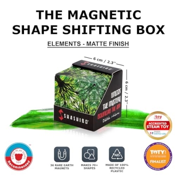 SHASHIBO Shape Shifting Box for Creative Play and Fidgeting