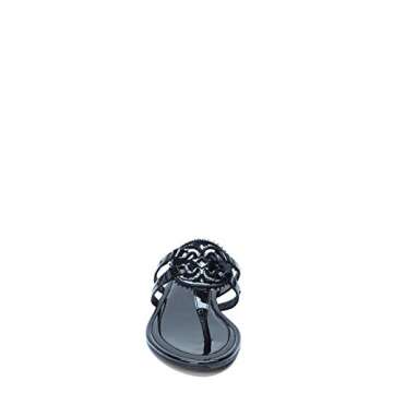 Circus NY by Sam Edelman Women's Canyon Sandal, black patent, 10 M US