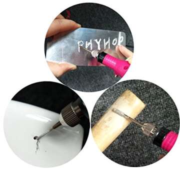 PHYHOO 90-Piece Diamond Burr Bits Set for Engraving and Crafting