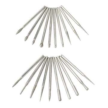 PHYHOO 90 Pc Diamond Burr Bits Set for All Projects