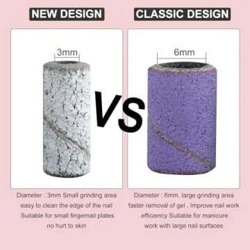 C12rtive 100 Pcs 3mm Professional Sanding Bands Set