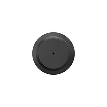 Schlage F40 BWE 622 Bowery Door Knob, Bed & Bath Privacy Lock, Matte Black