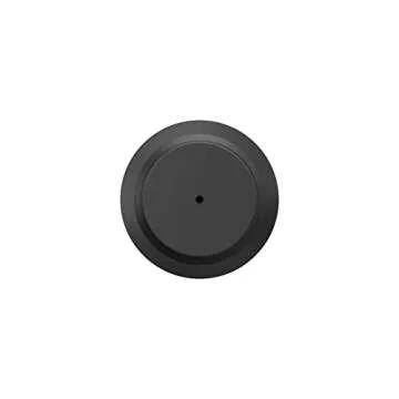 Schlage F40 BWE 622 Bowery Door Knob, Bed & Bath Privacy Lock, Matte Black