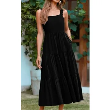 PRETTYGARDEN Women's Flowy Maxi Dress for Summer 2024