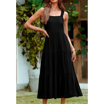 PRETTYGARDEN Women's Flowy Maxi Dress for Summer 2024