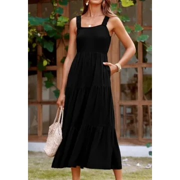 PRETTYGARDEN Women's Flowy Maxi Dress for Summer 2024
