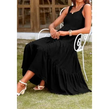 PRETTYGARDEN Women's Flowy Maxi Dress for Summer 2024