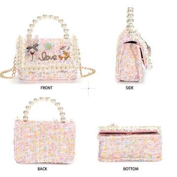 AO ALI VICTORY Toddler Gifts Kids Purse - Cute Princess Design for Girls