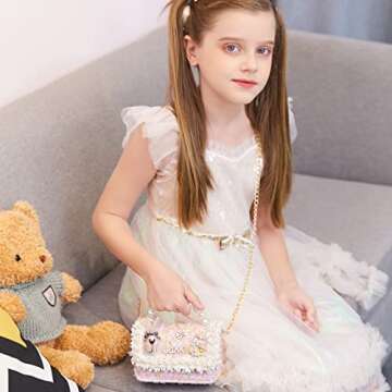 AO ALI VICTORY Cute Toddler Handbag for Girls