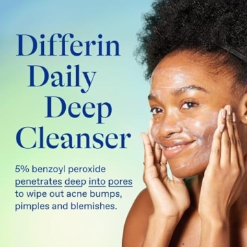 Differin Acne Face Wash - Deep Cleanser for Clear Skin
