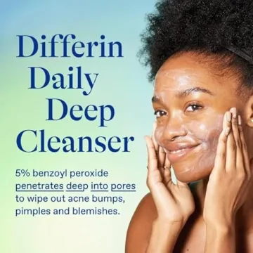 Differin Acne Face Wash - Deep Cleanser for Clear Skin