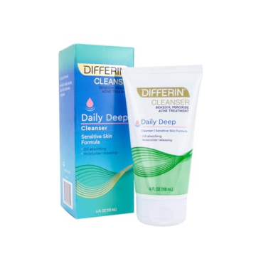 Differin Acne Face Wash - Deep Cleanser for Clear Skin
