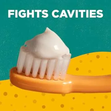 Tom's of Maine ADA Approved Fluoride Children's Toothpaste, Natural Toothpaste, Dye Free, No Artificial Preservatives, Outrageous Orange Mango, 5.1 oz. 3-Pack (Packaging May Vary)