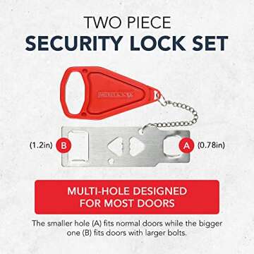 Keyless Adjustable Security Bar - Smedley & York