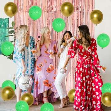 Scottsdale Bachelorette Party Decorations Rose Gold Theme