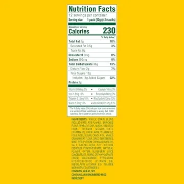 belVita Blueberry Breakfast Biscuits Pack of 12