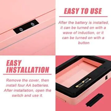 Automatic 13 Gallon Trash Can for Kitchen and Home