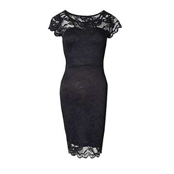 ODCOCD Women's Lace Dress/Cocktail Party Dress/Wedding Guest Bridesmaid Dresses/Homecoming Dress (US...
