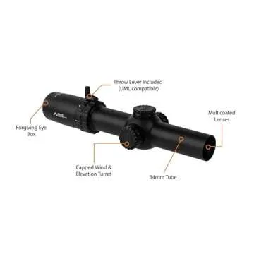 Primary Arms SLX 1-10x28 SFP Rifle Scope with ACSS Raptor Reticle
