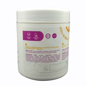 Bloom Hair Products - Garrot & Collagen Moisturizing Mask - hydrates the hair - nourishes it - prevents hair loss - stimulates hair growth - 32 oz