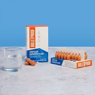 Bulletproof Unfair Advantage, Power Up on a Cellular Level (30 Ampules)