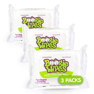 Boogie Hand Sanitizer Wipes & Bundle for Baby Cold Relief