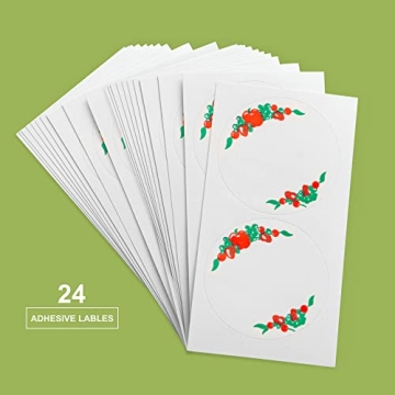 Versatile 32 oz Mason Jars Starter Kit with Lids & Labels