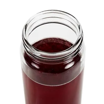 Suwimut 16 Pack Glass Juicing Bottles for Healthy Drinks