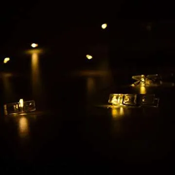 Sunmns 120 Mini Transparent Plastic Clips for Photos