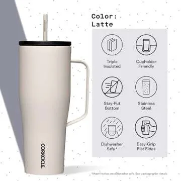 Corkcicle Cold Cup XL Insulated Tumbler, 30 oz - Stylish & Functional