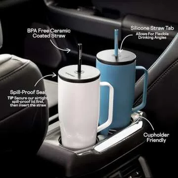 Corkcicle Cold Cup XL Insulated Tumbler, 30 oz - Stylish & Functional