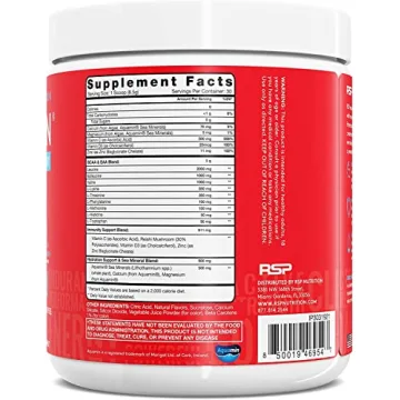 RSP AminoLean Recovery BCAAs Amino Acids Supplement