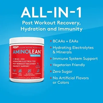 RSP AminoLean Recovery BCAAs Amino Acids Supplement