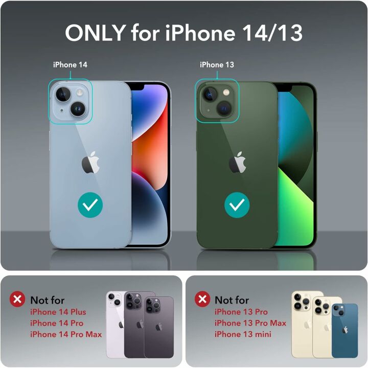 ESR iPhone 14/13 Case with MagSafe & Shockproof