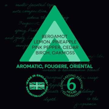 Perfumer's Choice No 9 Victor by Milton-Lloyd - Perfume for Men - Aromatic Amber Scent - Opens with Apple, Bergamot, and Blackcurrant - Impart Sensuality and Masculine Power - 2.8 oz EDP Spray