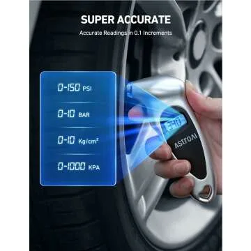 AstroAI Digital Tire Pressure Gauge for Accurate Readings