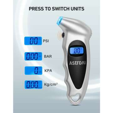 AstroAI Digital Tire Pressure Gauge for Accurate Readings