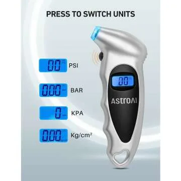 AstroAI Digital Tire Pressure Gauge for Accurate Readings