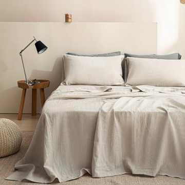 Luxurious 100% Linen Sheets for Comfort All Seasons