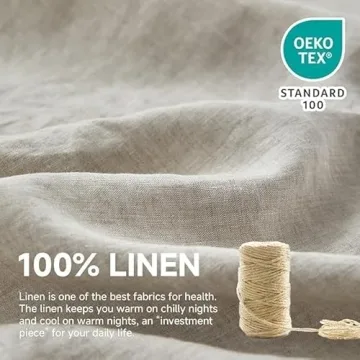 Luxurious 100% Linen Sheets for Comfort All Seasons