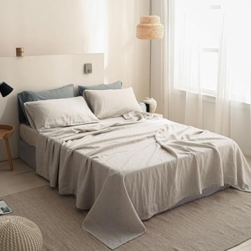 Luxurious 100% Linen Sheets for Comfort All Seasons