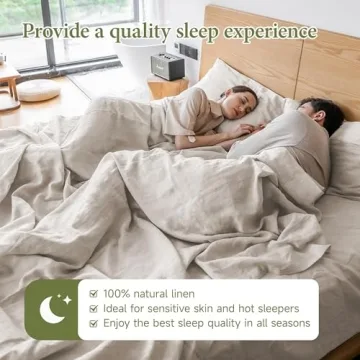 Luxurious 100% Linen Sheets for Comfort All Seasons