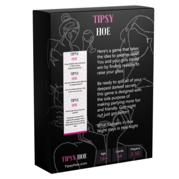Tipsy Hoe: Ultimate Girls Night Game for Fun Gatherings